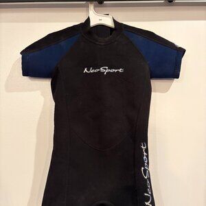 Kids wetsuit -  2mm Back Zip Shorty